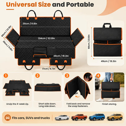 Dog Car Back Seat Extender